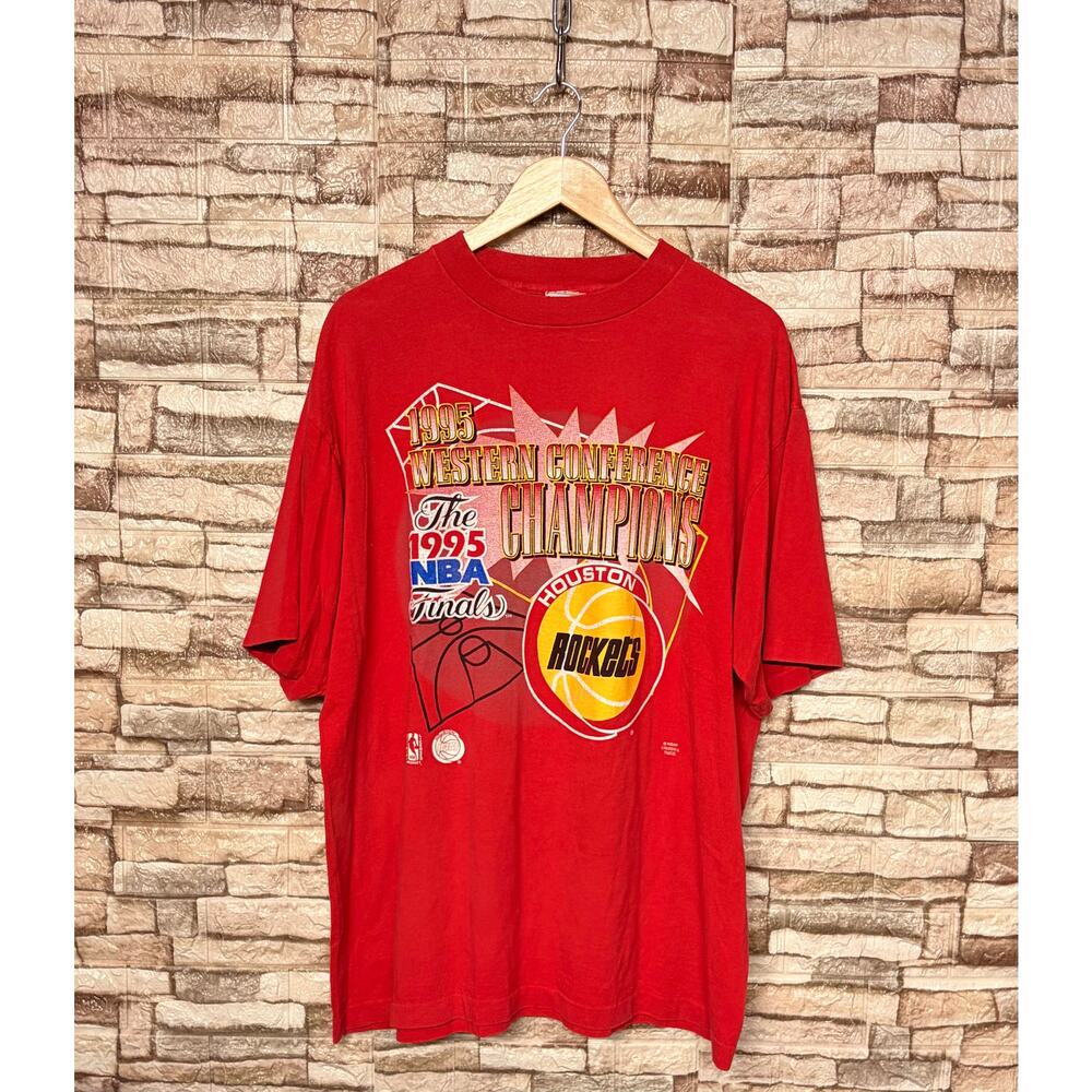 Vintage Houston Rockets 90's NBA Championship T shirt Size 2X LArge